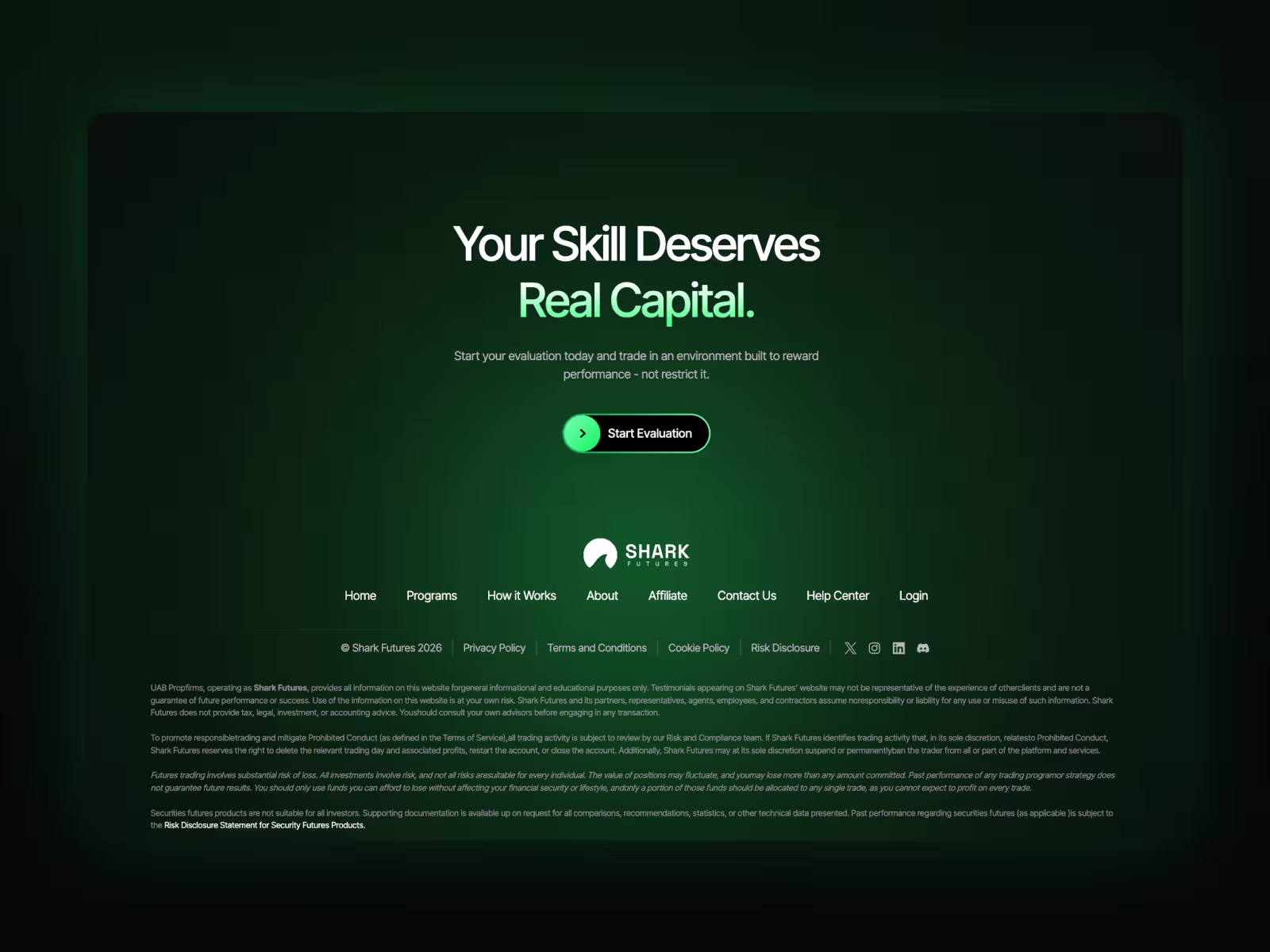 Sharkfutures project screenshot 6